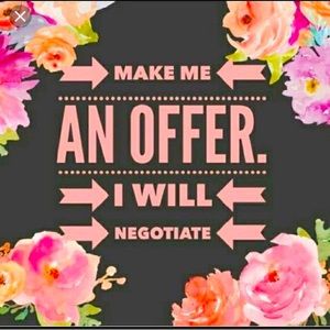 All offers considered